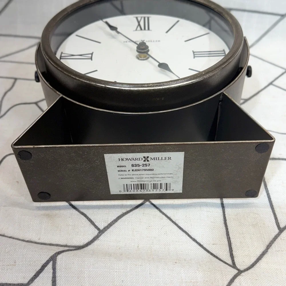 Howard Miller Table Clock 7.5